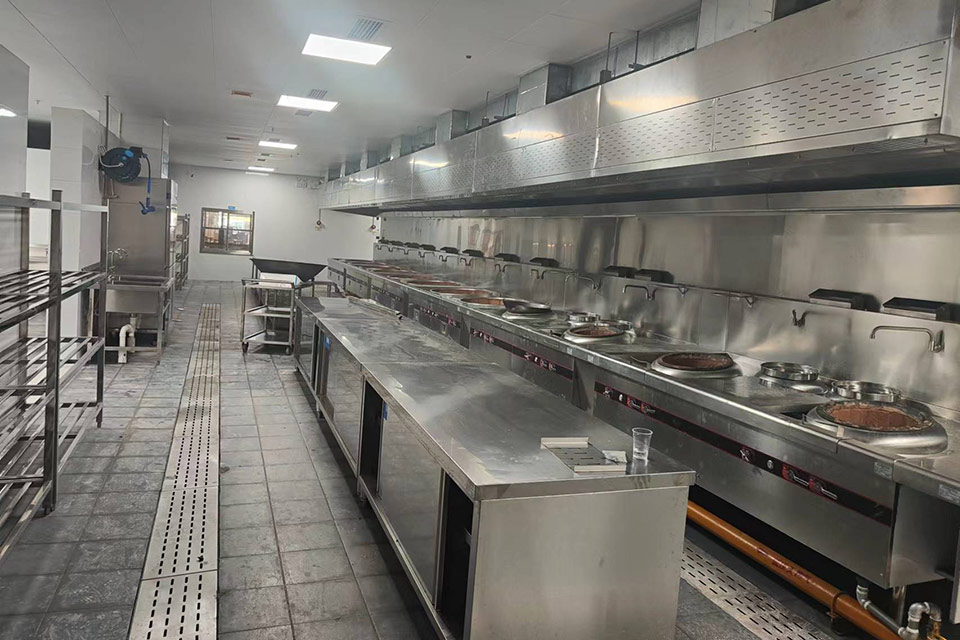 黃岡教育局食堂工程案例